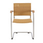 Bolero Stackable Cantilever Chair, Mesh
